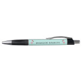 Flamingo Cute Tropical Kinder Pens met naam Pen (Bovenkant)