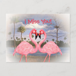 Flamingo Dance Briefkaart