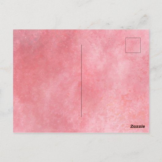 Flamingo Dance Briefkaart (Achterkant)