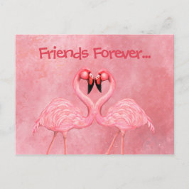 Flamingo Dance Briefkaart