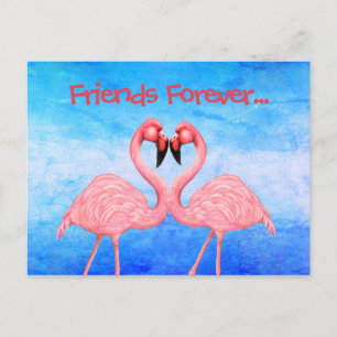 Flamingo Dance Briefkaart
