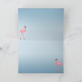 Flamingo Dance Kaart (Binnen)