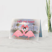 Flamingo Dance Kaart (Voorkant)