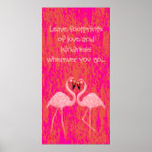 Flamingo Dance Poster (Voorkant)