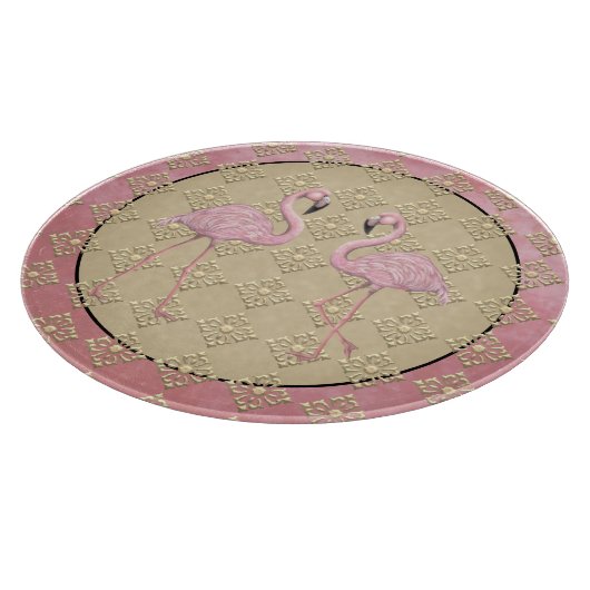 Flamingo Dance Snijplank (Hoek)