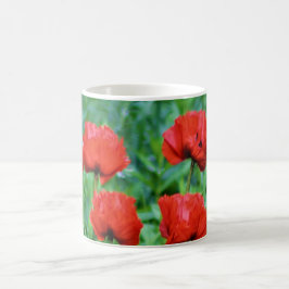 Flamingo Dancer Poppies Koffiemok