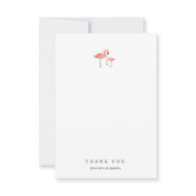 Flamingo Dank u Kaart