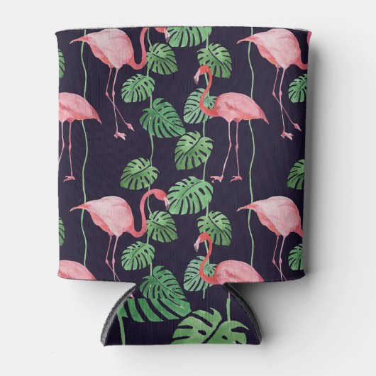 Flamingo Dark: Kleine Waterverf. Blikjeskoeler (Voorkant)