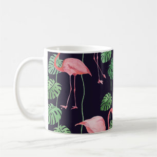 Flamingo Dark: Kleine Waterverf. Koffiemok