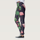 Flamingo Dark: Kleine Waterverf. Leggings (Links)