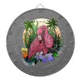 Flamingo Dartbord (Voorkant)