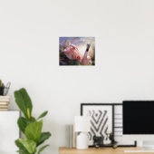 Flamingo Dawn Art Poster/Print Poster (Thuiskantoor)