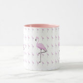 Flamingo de vidro - Glass Flamingo Mok (Midden)