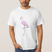 Flamingo de vidro - Glass Flamingo T-shirt (Voorkant)