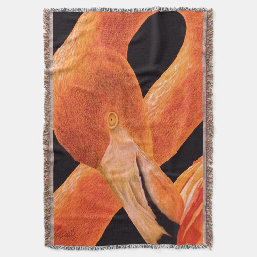 Flamingo Deken (Voorkant Verticaal)