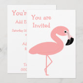 Flamingo Design Any Occasion Kaart (Voorkant / Achterkant)