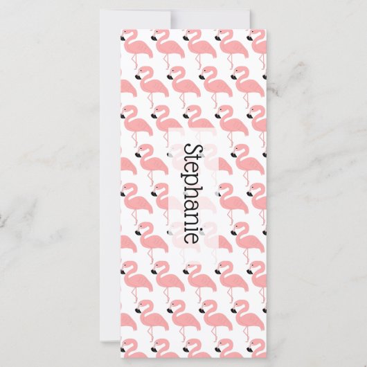 Flamingo Design Bladwijzer (Voorkant)