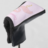 Flamingo Design Golfheadcover (3/4 voorkant)