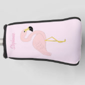 Flamingo Design Golfheadcover (Voorkant)