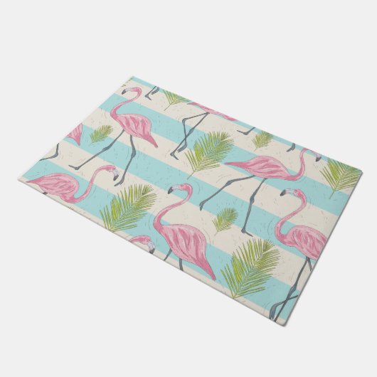 Flamingo Deurklep Deurmat (Schuin)