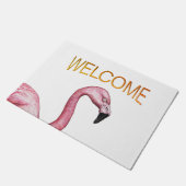 Flamingo Deurmat (Schuin)