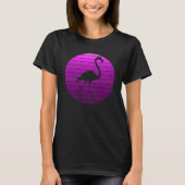 Flamingo Dier Tropic Roze Dier T-shirt (Voorkant)