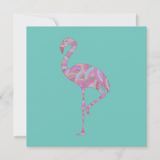 Flamingo Doodle (Voorkant)