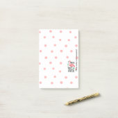 Flamingo Dotted - Wat de kudde Post-it® Notes (Op bureau)