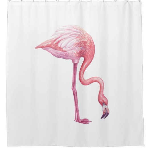 Flamingo Douchegordijn (Voorkant)