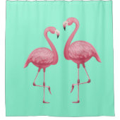 Flamingo Douchegordijn (Voorkant)