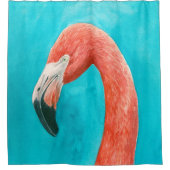 Flamingo Douchegordijn (Voorkant)