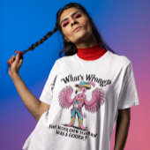 Flamingo Drag Queen Cowboy YEEEHAW Pride T-shirt