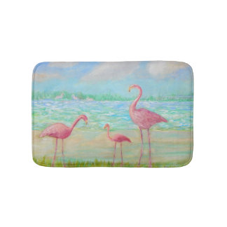 FLAMINGO DREAMING BADMAT
