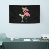 Flamingo Drink Margarita Funny Mexican Poncho Spandoek (Beurs)