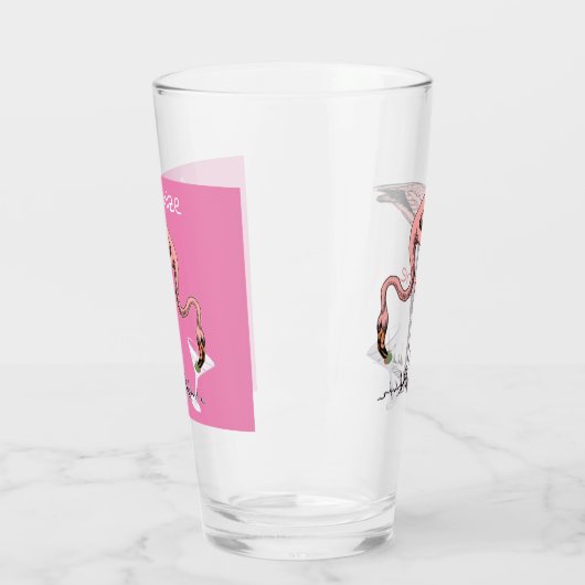 Flamingo Drink Martini Thunder_Cove Glas (Links)