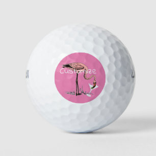 Flamingo Drink Martini Thunder_Cove Golfballen
