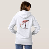 Flamingo Drink Martini Thunder_Cove Hoodie (Achterkant volledig)