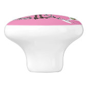 Flamingo Drink Martini Thunder_Cove Keramische Knop (Zijkant)