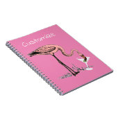 Flamingo Drink Martini Thunder_Cove Notitieboek (Rechterzijde)