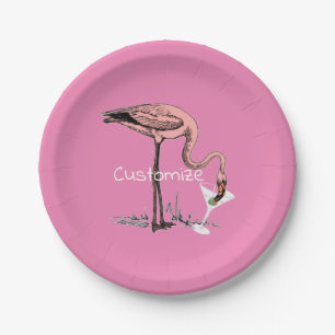 Flamingo Drink Martini Thunder_Cove Papieren Bordje