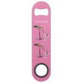 Flamingo Drink Martini Thunder_Cove Speed Flessenopener (Voorkant)