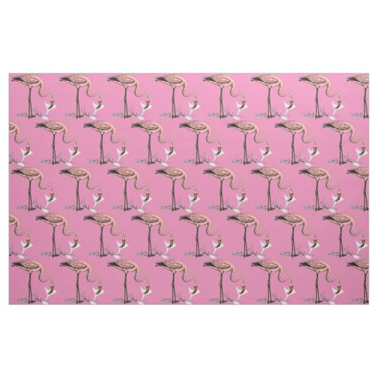 Flamingo Drink Martini Thunder_Cove Stof (Fat Quarter)