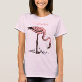 Flamingo Drink Martini Thunder_Cove T-shirt (Voorkant)