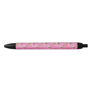Flamingo Drink Martini Thunder_Cove Zwarte Inkt Pen