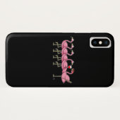 Flamingo drink wijngift Case-Mate iPhone case (Achterkant (horizontaal))
