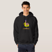 Flamingo Duck Floating Tire Animals Hoodie (Voorkant volledig)