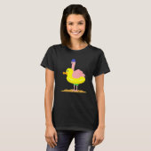 Flamingo Duck Floating Tire Animals T-shirt (Voorkant volledig)