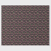 Flamingo Elegance:  Monstera Fusion. Cadeaupapier (Vlak)