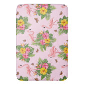 Flamingo en Butterflies 1 Badmat (Voorkant Verticaal)