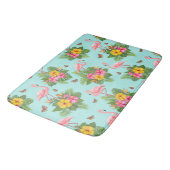 Flamingo en Butterflies 3 Badmat (Gekanteld)